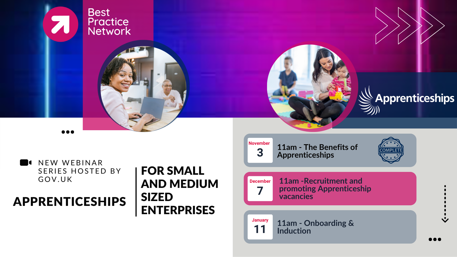 Join Gov inars Best Practice Network